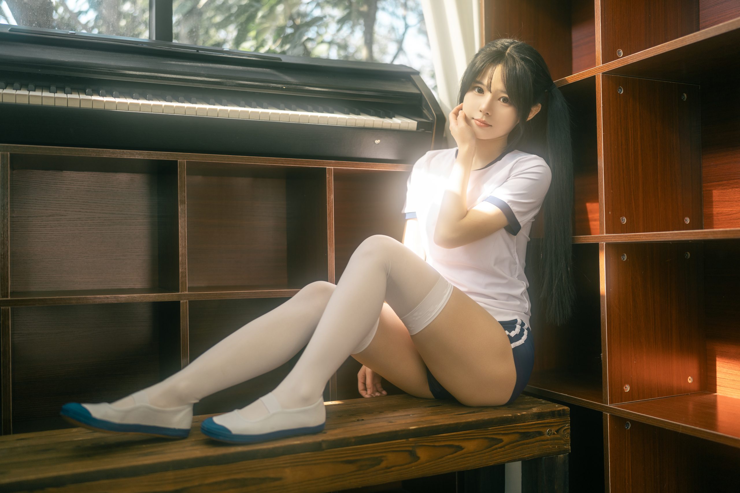 图片[2]-rua阮阮 春の更衣室-体操服【22P-469MB】-学姐图