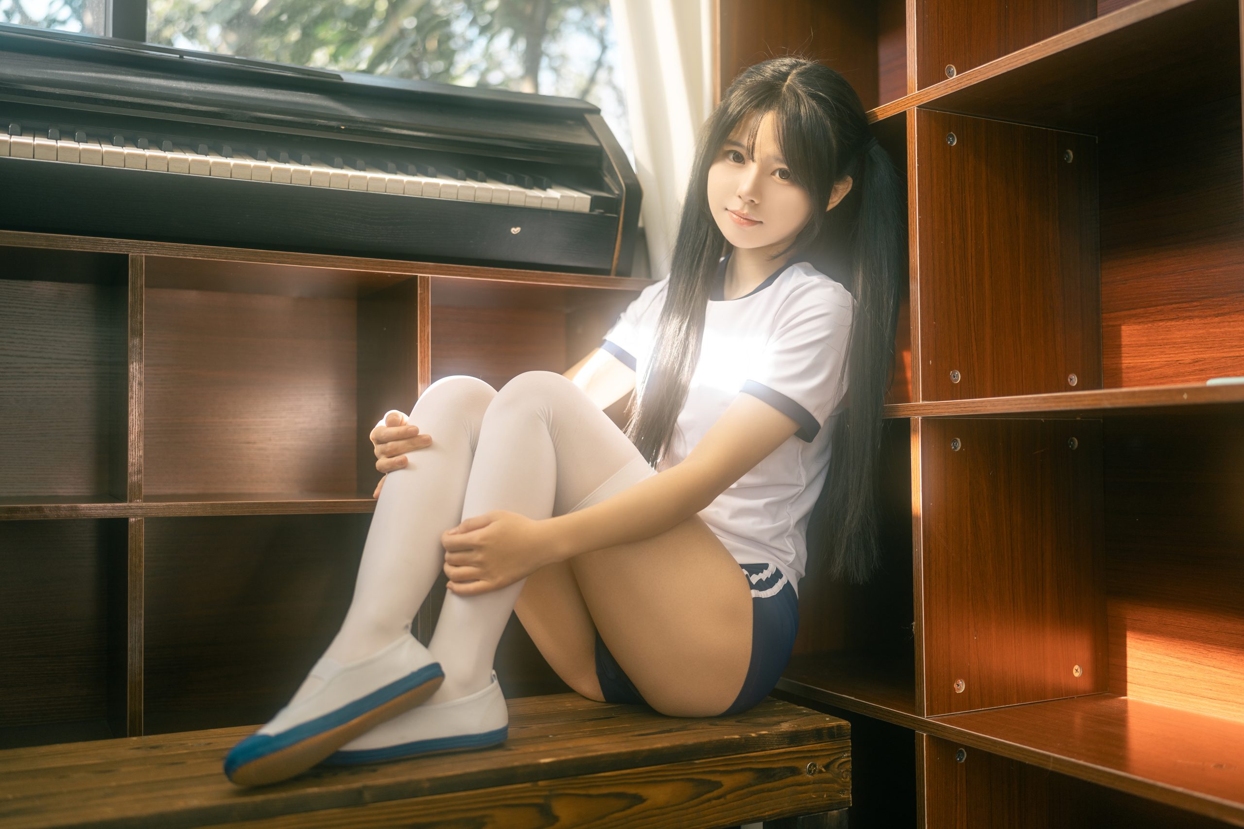 图片[3]-rua阮阮 春の更衣室-体操服【22P-469MB】-学姐图