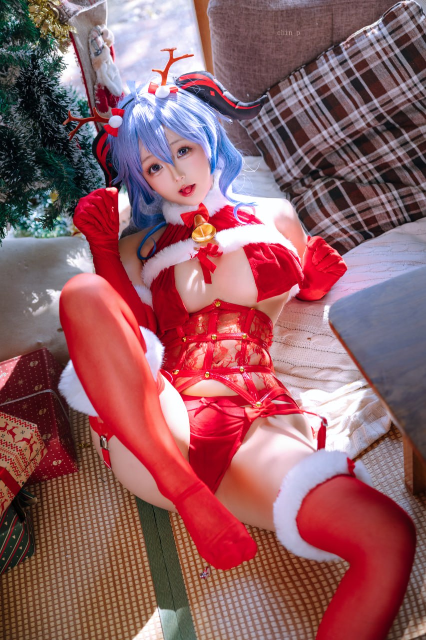 图片[14]-日奈娇 – 甘雨圣诞34P-学姐图