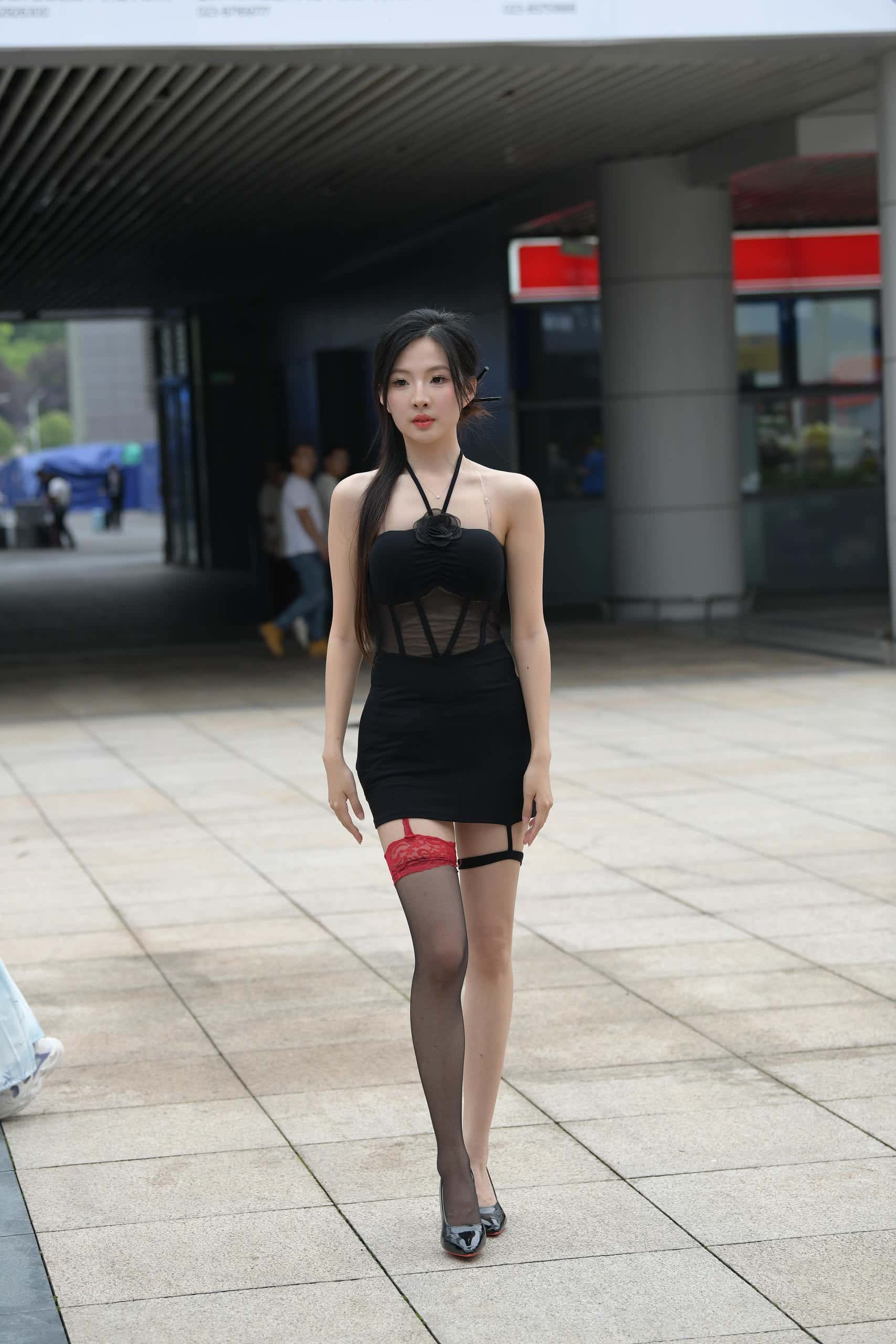 图片[1]-P3052 时尚吊带裙 【164P】-学姐图