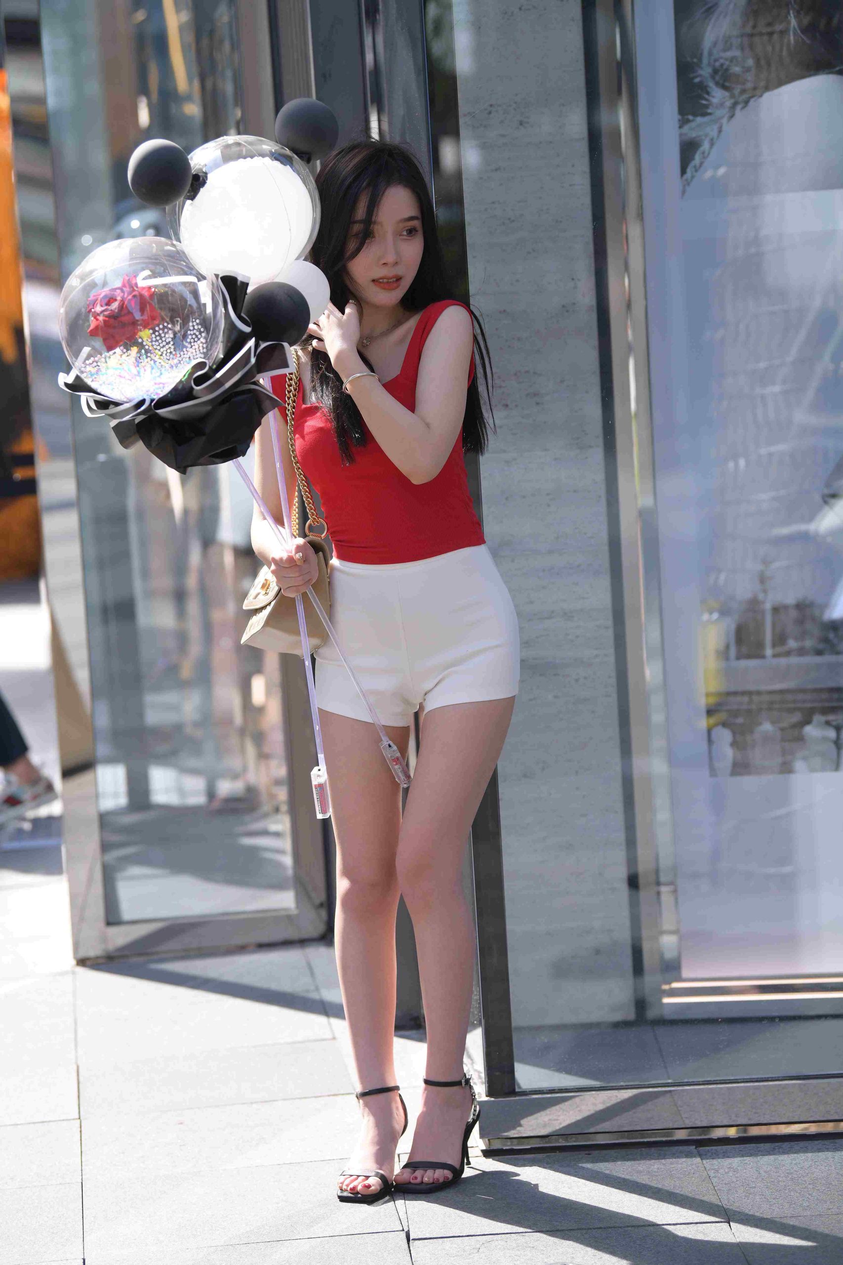 图片[1]-精选街拍作品 NO.3706 热裤高跟小姐姐[138P／281MB]-学姐图