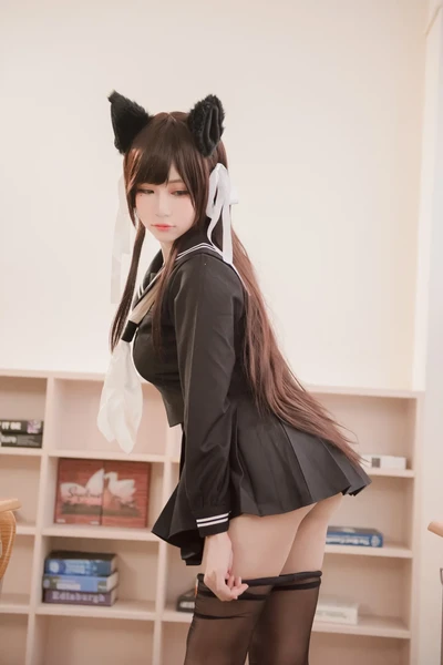 Coser.282 白神泱 [更新至 9 期]-学姐图