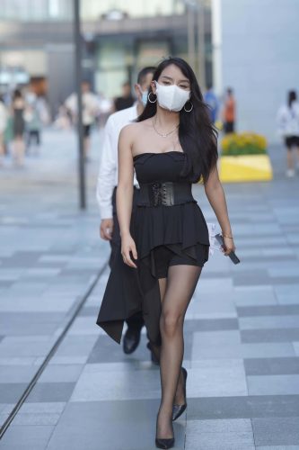 P3050 黑丝时尚靓女【147P】-学姐图