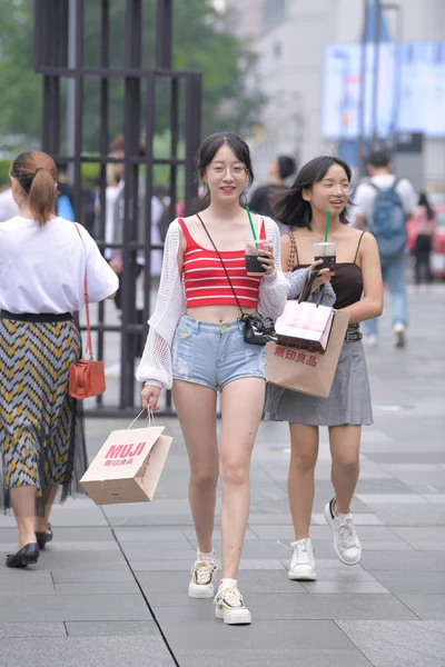 精选街拍作品 NO.3886 青春靓丽少女-学姐图