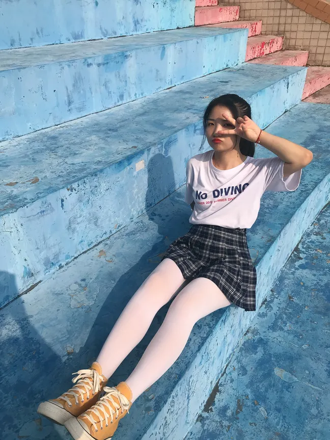 操场散拍-学姐图